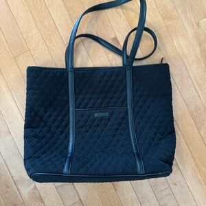 VERA BRADLEY Black Tote Bag